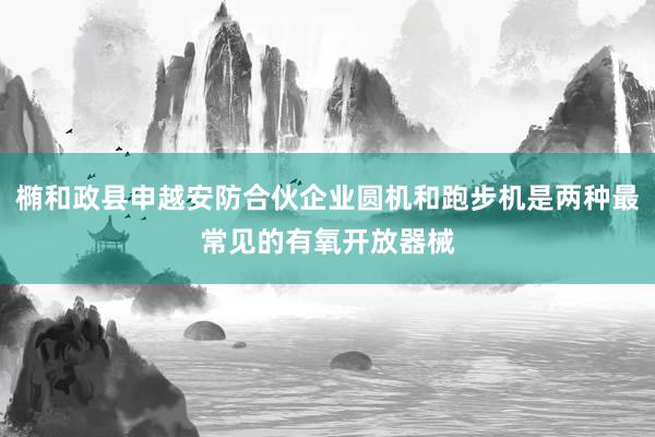 椭和政县申越安防合伙企业圆机和跑步机是两种最常见的有氧开放器械